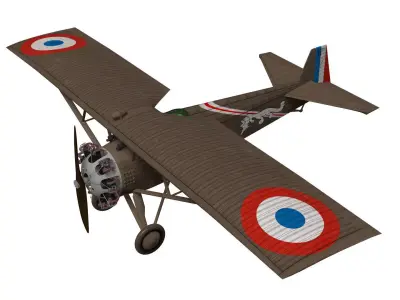 Wibault 72 C1 3D model