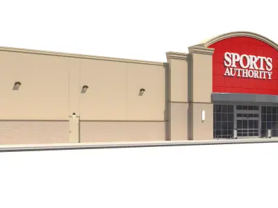 Retail-055 Sports Authority 3D model