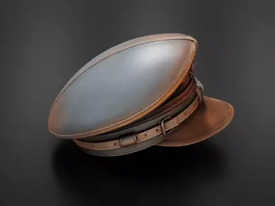 Military Cap 3D print model