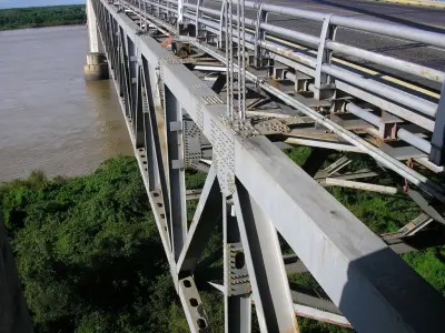 Suspension Bridge Cable-Deck Connection Free 3D model