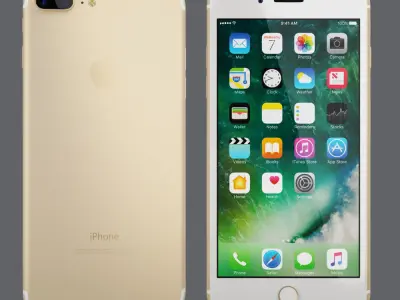 IPhone 7 Plus collection 3D model