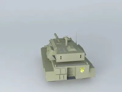 hard tank xagan Free 3D model