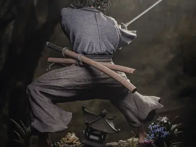 Musashi Miyamoto 3D Print 3D print model