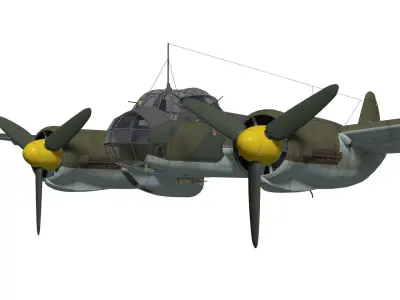 Junkers Ju 88 D-1 3D model