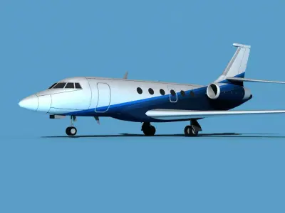 Dassault Falcon 2000 V15 3D model