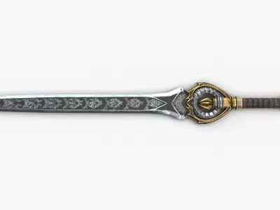Sword V3 PBR Low-poly 3D model