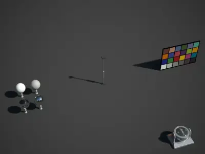 Back Propping Low-poly 3D model