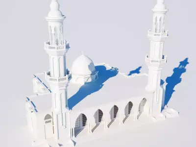 Islamic Mosque 3D model