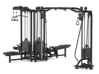 Technogym Cable Stations 5 3D model
