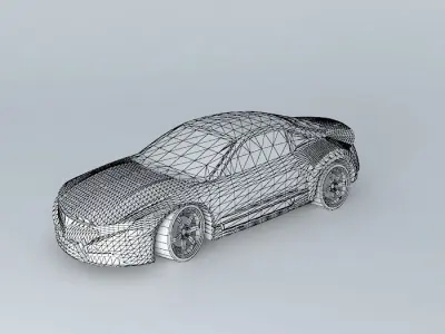 mitsubishi eclipse 1994 remodelado Free 3D model