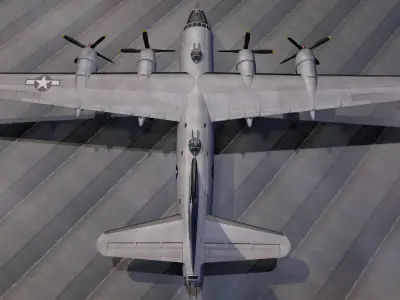 Consolidated B-32 Dominator 3D model