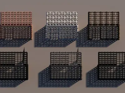 CAGEs cage 3D model