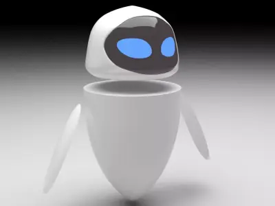 Eve Robot 3D model purchase