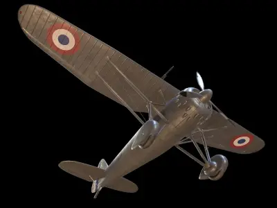 Dewoitine D372 3D model