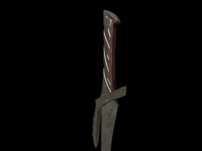 Mandalorian Beskad Sword 3d digital download 3D print model