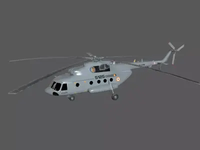 Aircraft K-31 Low-poly 3D model