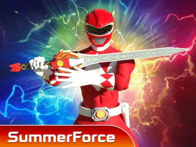 Red Ranger - Mighty Morphin Power Ranger 3D model