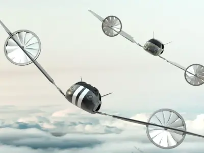 Advanced Aircraft Low-poly 3D model