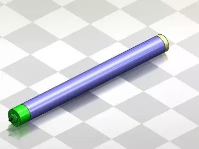 Plotter pencil Free 3D model