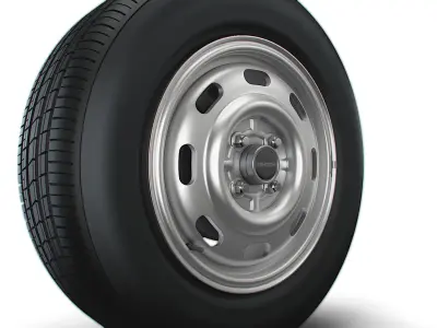 Mazda Miata wheel 3D model