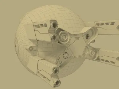oblivion drone 3D model
