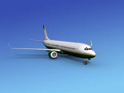 Boeing 737-900ER Corporate 3 3D model