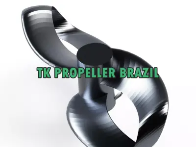 3D Toroidal Drone Propeller TK SERIES 3D model