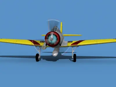 Douglas TBD-1 Devestator V02 3D model
