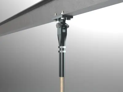 Steel Cable Connector 3D model