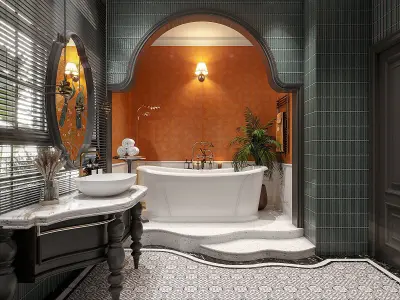 Indochine WC 3D model