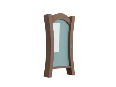 Stylized House Prop Package Low-poly 3D model