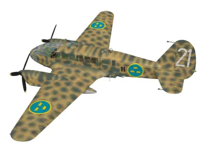 Caproni Ca313  3D model