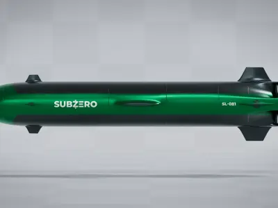 SUBZERO - Autonomous Underwater Drone 3D model