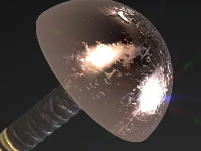 pirate sword 3D model