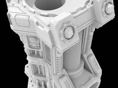 DICE TOWER - 3D PRINTABLE MODEL 3D print model