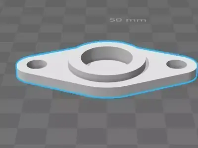 bearings holder D20 B6 d8 3D print model