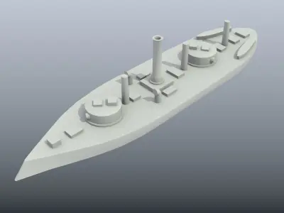 Brazilian Ironclad Silvado 3D print model
