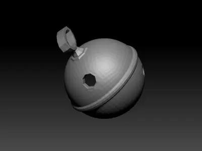 CG Bells for cow 3D model