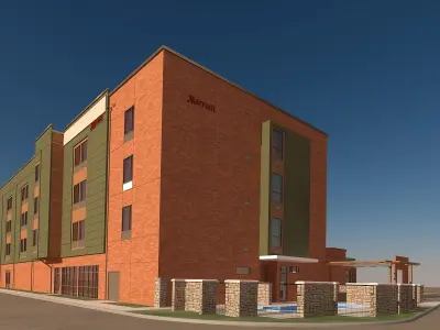 Hotel M1 3D model
