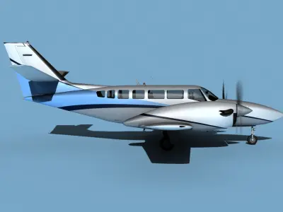 Cessna F406 Caravan II V11 3D model