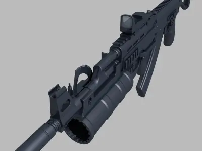 AK103 ak - rifle 3D model