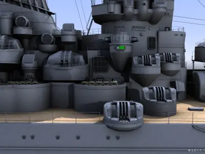 BATTLESHIPS YAMATO-MUSASHI BUNDLE 3D model