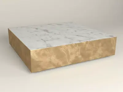 Meridiani - Low Belt Table Free 3D model