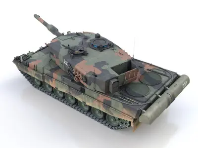 Panzer 87 - Swiss Army 3D model