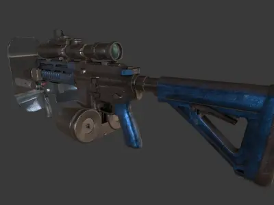 AR Redneck Survival Low-poly 3D model