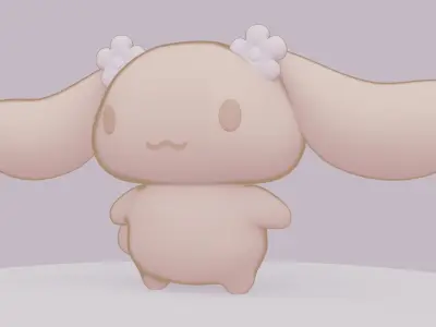 Mocha Low-poly 3D model