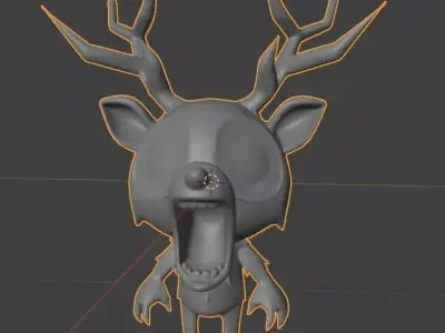 Roblox 99 Nights in the Forest Deer Monster 3D model