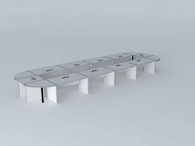CONFERENECETABLE 6964x2252x720 Free 3D model