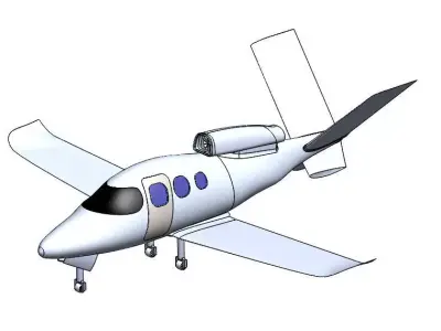 Currus Vision Jet SF50 3D model