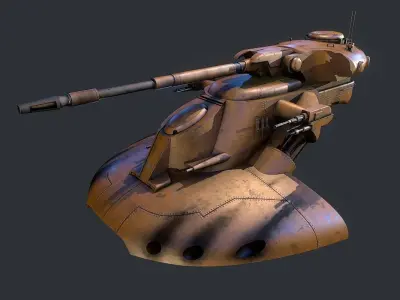 AAT Battle Star Wars 3D model